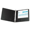 Wilson Jones Basic Vinyl Round Ring Binder With Label Holder, 1-1/2" Capacity, Black WLJ36834NHB