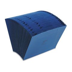 Wilson Jones ColorLife Expanding 1-31 Indexed Files, 31 Pockets, Letter, Dark Blue WLJC17DBL