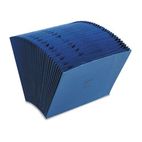 Wilson Jones ColorLife Expanding 1-31 Indexed Files, 31 Pockets, Letter, Dark Blue WLJC17DBL