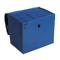 Wilson Jones ColorLife Expanding A-Z Files with Velcro, 21 Pocket, Letter, Dark Blue WLJC7117ABL