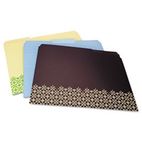 Wilson Jones Decorative Folders, Letter, Assorted, 6/Pack WLJ31803