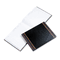 Wilson Jones Detailed Visitor Register Book, Black Cover, 208 Pages, 9 1/2 x 12 1/2 WLJS491