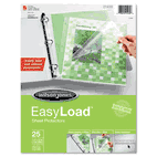 Wilson Jones Easy Load Sheet Protector, 25/Pack WLJ21439