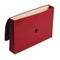 Wilson Jones Expanding Wallet,w/ Hook/Loop,3-1/2" Exp,15"x10",RD