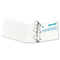 Wilson Jones Heavy-Duty D-Ring Vinyl View Binder, 4" Capacity, White WLJ38554W