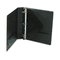 Wilson Jones Heavy-Duty No-Gap D-Ring Binder With Label Holder, 1-1/2" Capacity, Black WLJ38434B