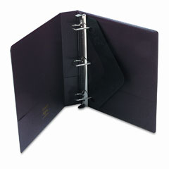 Wilson Jones Heavy-Duty No-Gap D-Ring Binder With Label Holder, 1-1/2" Capacity, Burgundy WLJ38434C