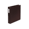 Wilson Jones Heavy-Duty No-Gap D-Ring Binder With Label Holder, 1-1/2" Capacity, Burgundy WLJ38434C