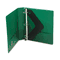 Wilson Jones Heavy-Duty No-Gap D-Ring Binder With Label Holder, 1-1/2" Capacity, Hunter Green WLJ38434G