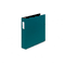 Wilson Jones Heavy-Duty No-Gap D-Ring Binder With Label Holder, 1-1/2" Capacity, Hunter Green WLJ38434G