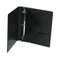 Wilson Jones Heavy-Duty No-Gap D-Ring Binder With Label Holder, 1" Capacity, Black WLJ38414B