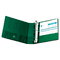 Wilson Jones Heavy-Duty No-Gap D-Ring Binder With Label Holder, 2" Capacity, Hunter Green WLJ38444G