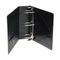 Wilson Jones Heavy-Duty No-Gap D-Ring Binder With Label Holder, 3" Capacity, Black WLJ38449B