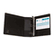 Wilson Jones Heavy-Duty No-Gap D-Ring Binder With Label Holder, 3" Capacity, Black WLJ38449B