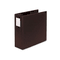 Wilson Jones Heavy-Duty No-Gap D-Ring Binder With Label Holder, 3" Capacity, Burgundy WLJ38449C