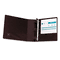 Wilson Jones Heavy-Duty No-Gap D-Ring Binder With Label Holder, 3" Capacity, Burgundy WLJ38449C