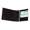 Wilson Jones Heavy-Duty No-Gap D-Ring Binder With Label Holder, 4" Capacity, Black WLJ38454B