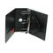 Wilson Jones Heavy-Duty No-Gap D-Ring Binder With Label Holder, 5" Capacity, Black WLJ38450B