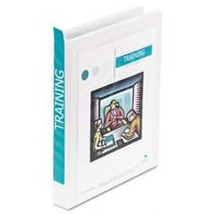 Wilson Jones International A4 Size 4-Ring View Binder, 1" Capacity, White WLJ40813