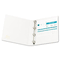 Wilson Jones International A4 Size 4-Ring View Binder, 1" Capacity, White WLJ40813