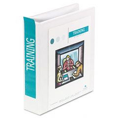 Wilson Jones International A4 Size 4-Ring View Binder, 2" Capacity, White WLJ40823