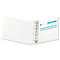Wilson Jones International A4 Size 4-Ring View Binder, 2" Capacity, White WLJ40823