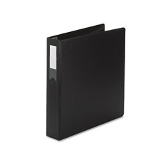 Wilson Jones Locking No-Gap D-Ring Vinyl Binder, 1-1/2" Capacity, Black WLJ87603
