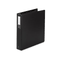 Wilson Jones Locking No-Gap D-Ring Vinyl Binder, 1-1/2" Capacity, Black WLJ87603