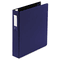 Wilson Jones Locking No-Gap D-Ring Vinyl Binder, 1-1/2" Capacity, Blue WLJ87604