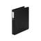 Wilson Jones Locking No-Gap D-Ring Vinyl Binder, 1" Capacity, Black WLJ87600
