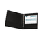 Wilson Jones Locking No-Gap D-Ring Vinyl Binder, 1" Capacity, Black WLJ87600