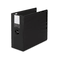 Wilson Jones Locking No-Gap D-Ring Vinyl Binder, 5" Capacity, Black WLJ87615