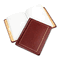 Wilson Jones Looseleaf Minute Book, Red Leather-Like Cover, 125 Pages, 8 1/2 x 11 WLJ039611