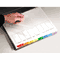Wilson Jones Multi-Dex Index Assorted Color 8-Tab, 1-8, Letter, 8/Set WLJ90803