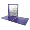 Wilson Jones Premium Single-Touch Locking Round Ring View Binder, 1-1/2" Capacity, Blue WLJ87904
