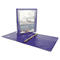 Wilson Jones Premium Single-Touch Locking Round Ring View Binder, 1" Capacity, Blue WLJ87901