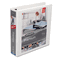Wilson Jones Premium Single-Touch Locking Round Ring View Binder, 2" Capacity, White WLJ87908