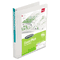 Wilson Jones Print-Won't-Stick Flexible Poly Round Ring View Binder, 1" Capacity, Clear WLJ43337