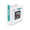 Wilson Jones Professional Plus No-Gap D-Rings Vinyl View Binder, 4" Capacity, White WLJ86640