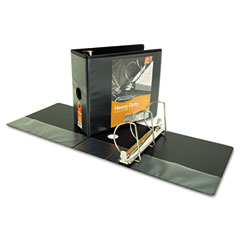 Wilson Jones Professional Plus No-Gap D-Rings Vinyl View Binder, 5" Capacity, Black WLJ86651