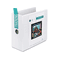 Wilson Jones Professional Plus No-Gap D-Rings Vinyl View Binder, 5" Capacity, White WLJ86650