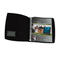 Wilson Jones Smart-View Multi-Ring Presentation Book, 12 Letter-Size Sleeves, Black/Blue GBC21514