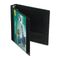 Wilson Jones Smart-View Vinyl Round Ring View Binder, 1-1/2" Capacity, Black WLJ36641