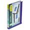 Wilson Jones View-Tab Round Ring Presentation Binder, 5-Tab Style, 5/8" Capacity, Blue WLJ55366