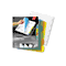Wilson Jones View-Tab Transparent Index Dividers, 5-Tab, Round, Letter, Assorted, 5/Set WLJ55061