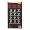 X-ACTO Bulldog Magnetic Clips, Steel, 2-1/4"w, Nickel-Plated, 12/Box EPI2027