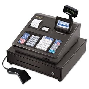XE Series Cash Register w/Scanner, Thermal Printer, 7000 Lookup, 40 Clerks, LCD, Sold as 2 Each