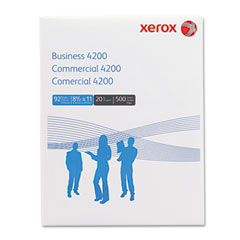 Xerox Business 4200 Copy/Print Paper, 92 Bright, 20lb, Letter, White, 500 Sheets/Ream XER3R2047RM
