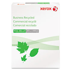 Xerox Multipurpose Paper, 92 Brightness, 20lb, 8-1/2 x 11, White, 500 Sheets/Ream XER3R6296