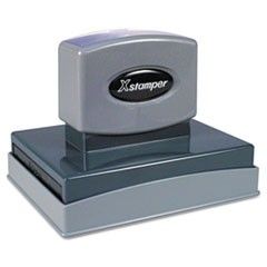 Xstamper Custom Message Stamp, Pre-Inked/Re-Inkable, N28 XST1XPN28